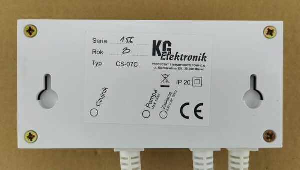 Контроллер KG Elektronik CS-07c [для 1 насоса ГВ или ТП]