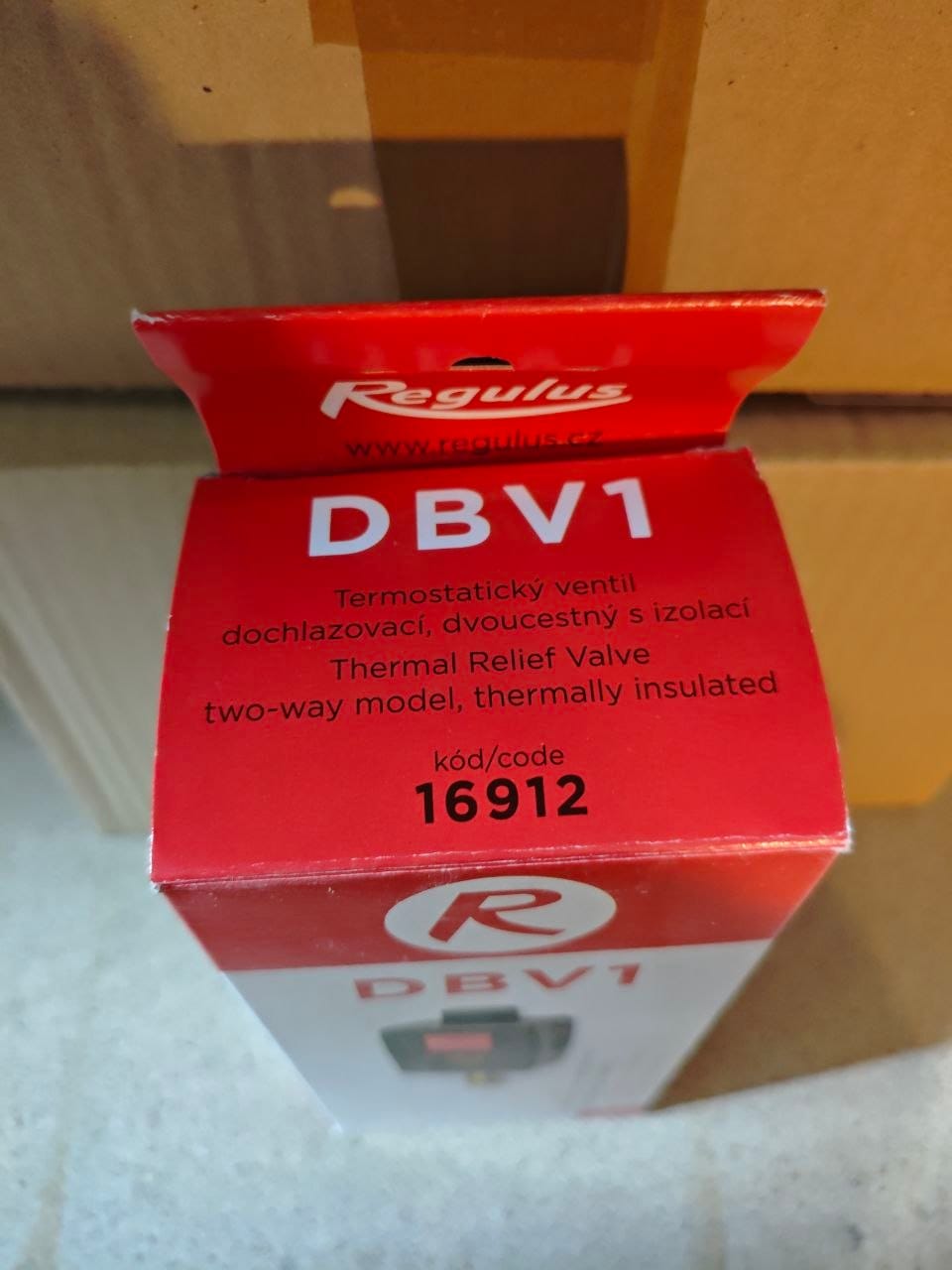 Двоxxодовий захисний клапан від перегріву котла Regulus DBV 1 5 Двоxxодовий захисний клапан від перегріву котла Regulus DBV 1 - Зображення 5