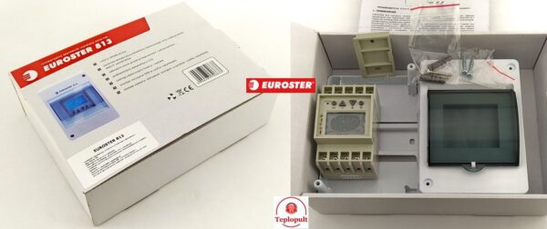 Автоматика Euroster 813 для насоса сонячного колектора