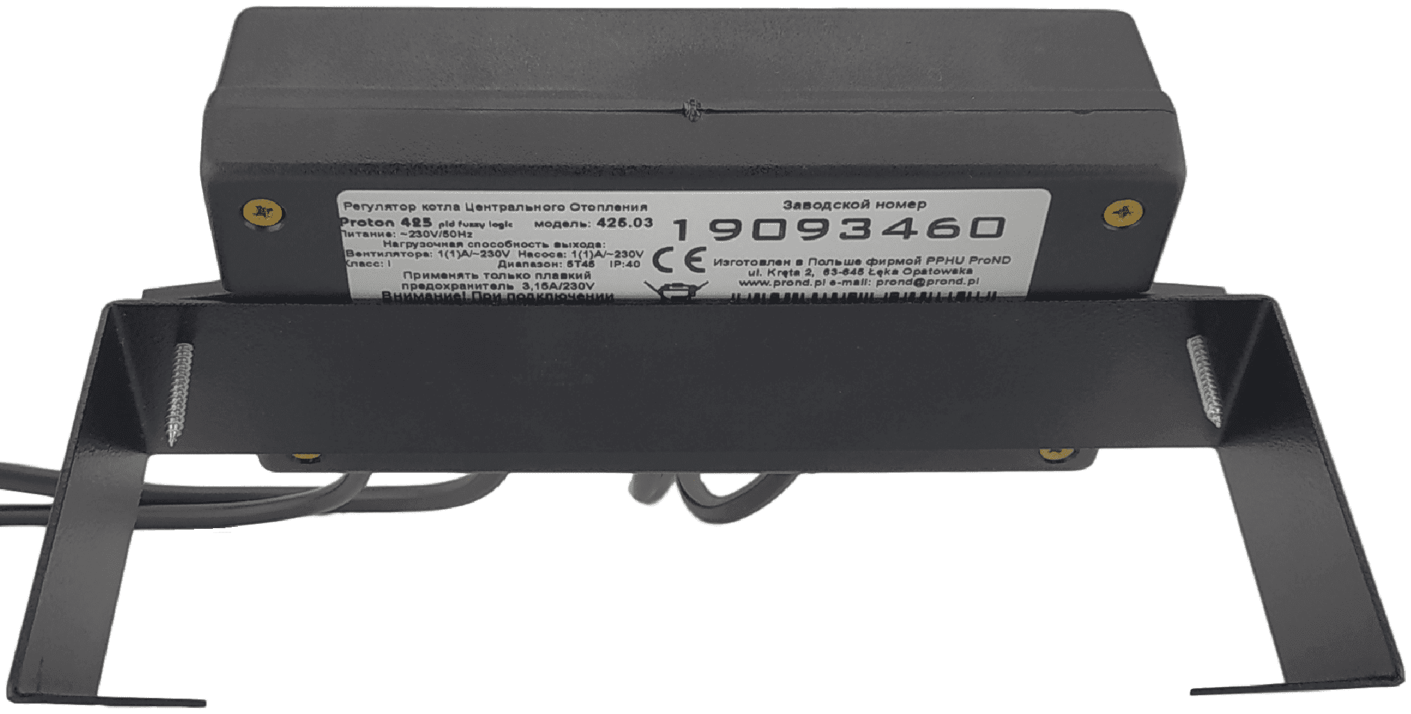 Автоматика для твердопаливного котла Prond Proton 425 PID (на 1 насос і 1 вентилятор) 4 Proton 425PID Teplopult 7